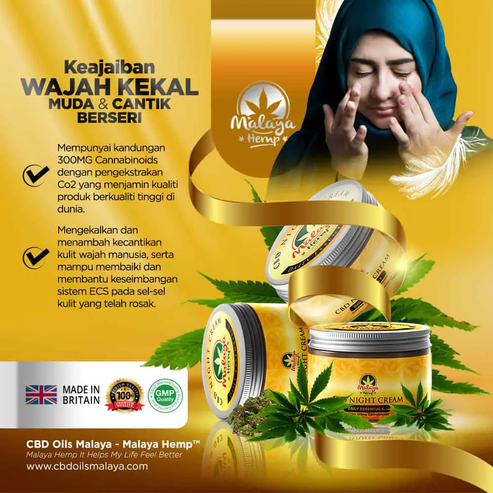 Malaya Hemp™ CBD Night Cream - 300mg - Image 4