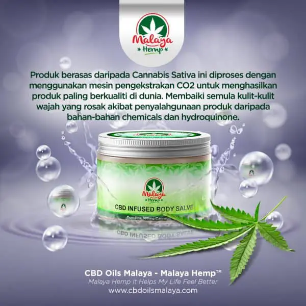 Malaya Hemp™ CBD Infused Body Salve Cream - 300mg CBD - Image 2